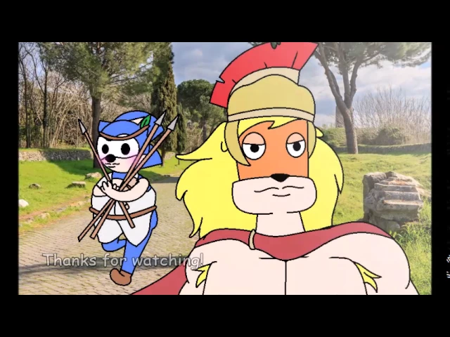 Watch me draw a Bardonic pic - Bartleby and Sonic traverse the lands